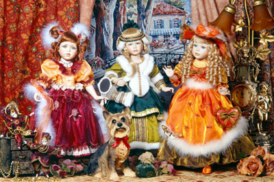 куклы фарфоровые